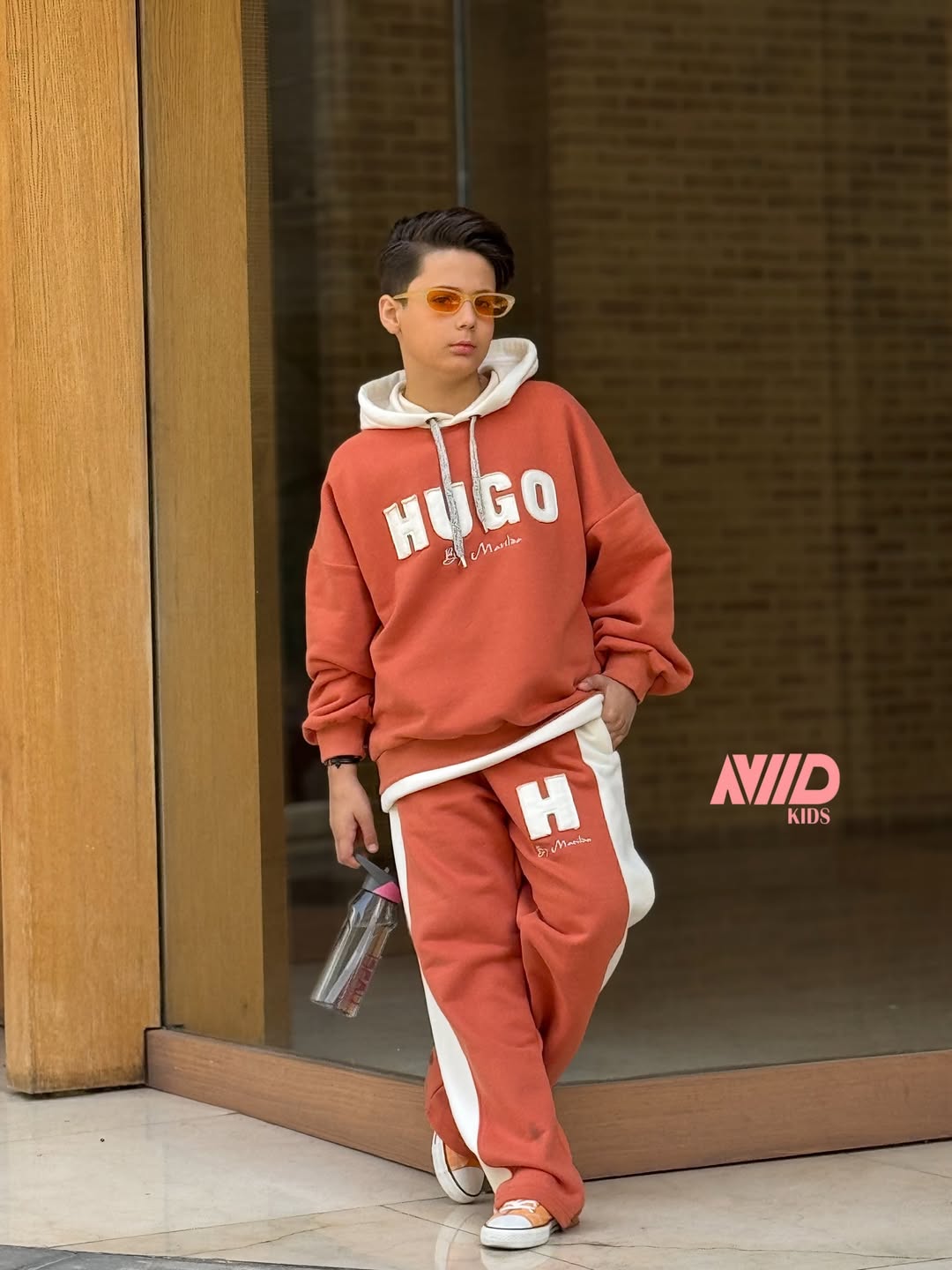 ست هودی شلوار پسرانه پارچه پلار